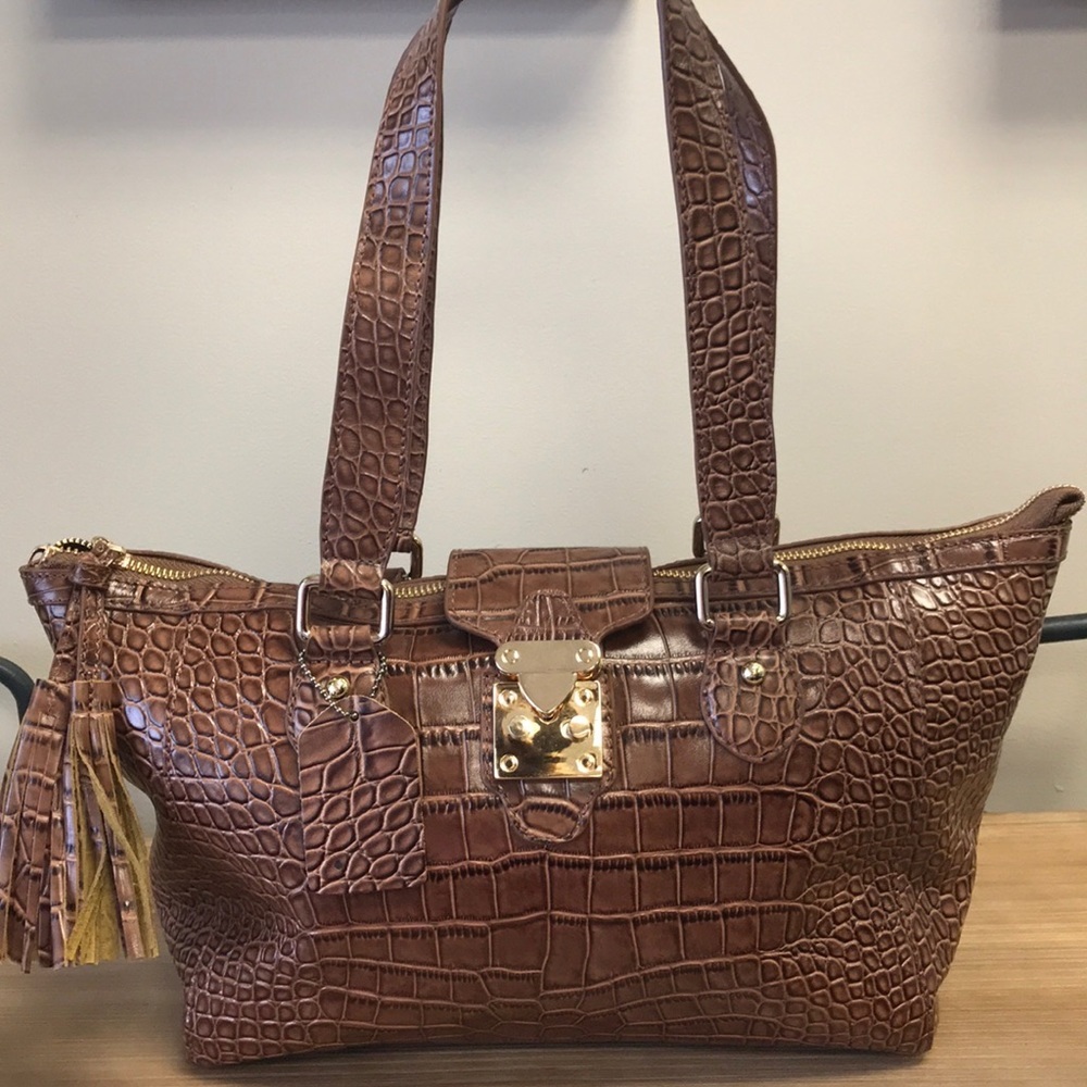 🎁 Inzi Genuine Leather Bag - Picture 2 of 12
